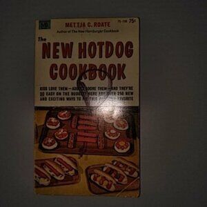 Vintage New hotdog cookbook-Unique Cookbook for the Hot Dog Lover!